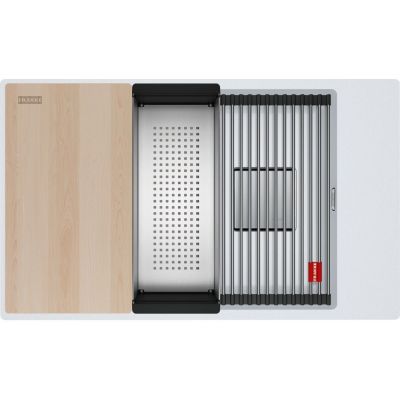 Franke Kanon KNG PRO 110-62 zlewozmywak granitowy 76x46 cm biały polarny 125.0749.665