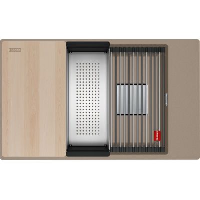 Franke Kanon KNG PRO 110-62 zlewozmywak granitowy 76x46 cm cappuccino 125.0749.667