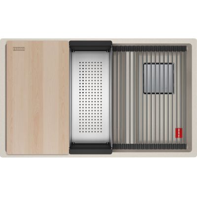 Franke Kanon KNG PRO 160-46-21 zlewozmywak granitowy 76x46 cm orzechowy 125.0749.676