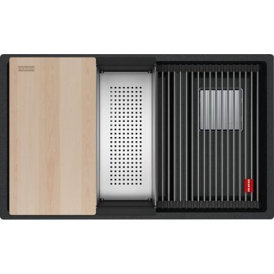 Franke Kanon KNG PRO 160-46-21 zlewozmywak granitowy 76x46 cm onyx 125.0749.680