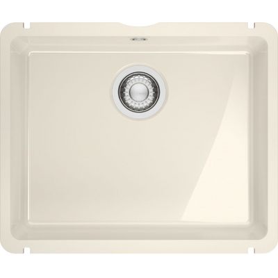 Franke KubusX zlewozmywak ceramiczny 50,5x40 cm kremowy połysk 126.0738.291
