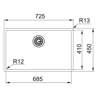 Franke Mythos BXM 210/110-68 zlewozmywak stalowy 72,5x45 cm złoty 127.0627.591