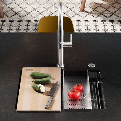 Franke Box Pro BXX PRO 210/110-50 zlewozmywak stalowy 53x44 cm stal szlachetna 127.0749.858