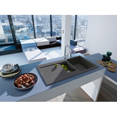 Franke Maris zlewozmywak granitowy 97x50 cm łupkowy szary 114.0716.348