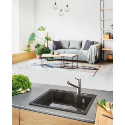 Franke Urban zlewozmywak granitowy 56x50 cm łupkowy szary 114.0716.361