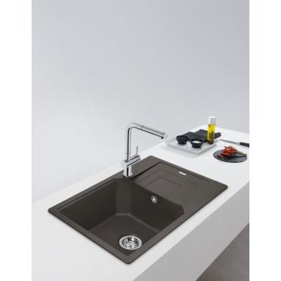 Franke Urban zlewozmywak granitowy 78x50 cm łupkowy szary 114.0716.364