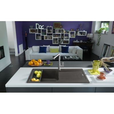 Franke Urban zlewozmywak granitowy 100x50 cm łupkowy szary 114.0716.366