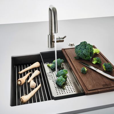 Franke Kanon KNG 110-52 zlewozmywak 52x42 cm Fragranite onyx 125.0528.612