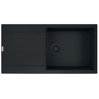 Franke Maris zlewozmywak granitowy 97x50 cm czarny 114.0693.519