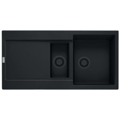 Franke Maris zlewozmywak granitowy 97x50 cm czarny 114.0693.531