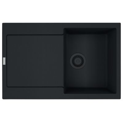 Franke Maris zlewozmywak granitowy 78x50 cm czarny 114.0693.533