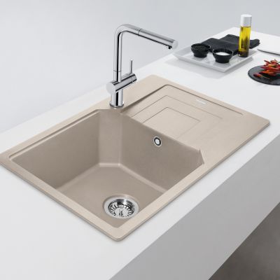 Franke Urban UBG 611-62 GSC zlewozmywak 62x50 cm Fragranite orzechowy 114.0687.262