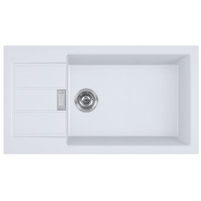 Franke Sirius 2.0 zlewozmywak Tectonite 78x43,5 cm biały 143.0618.649