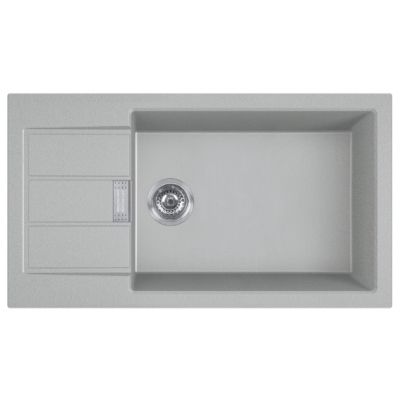 Franke Sirius 2.0 zlewozmywak Tectonite 78x43,5 cm kamienny szary 143.0618.650