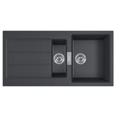 Franke Sirius 2.0 zlewozmywak Tectonite 100x50 cm onyx 143.0618.681