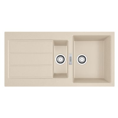 Franke Sirius 2.0 zlewozmywak Tectonite 100x50 cm beżowy 143.0671.693