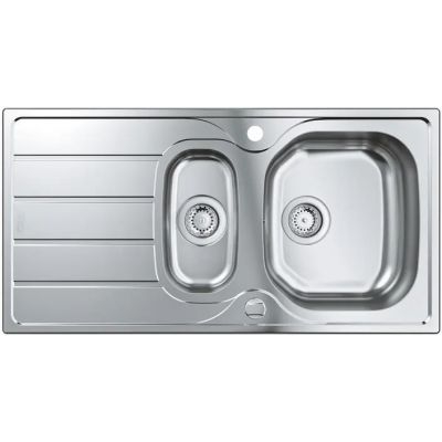 Grohe K200 zlewozmywak stalowy 96,5x50 cm stal 31564SD1