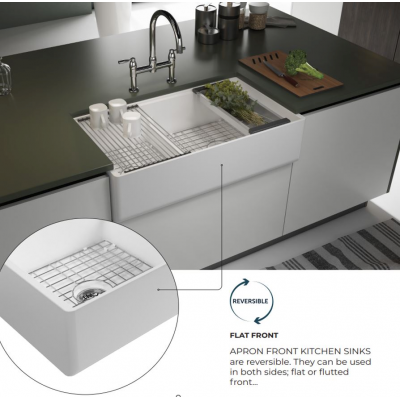 Isvea Ravenna zlewozmywak ceramiczny 76,2x46 cm biały 10RV81076