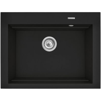 Pyramis Siros zlewozmywak granitowy 67x51,5 cm volcano 070169101