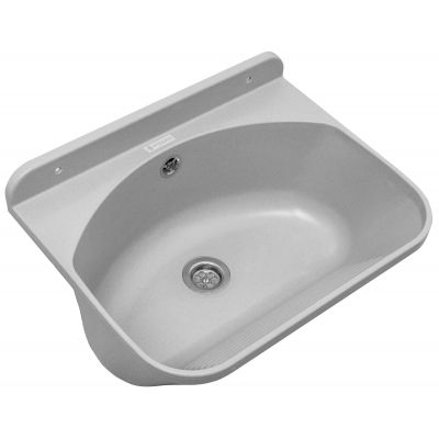 Pyramis Standard umywalka ogrodowa 46x36 cm biała 070178501