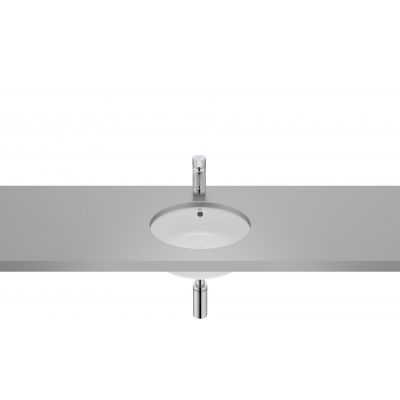 Roca Gap umywalka 35x35 cm okrągła podblatowa biała A3270YBS00