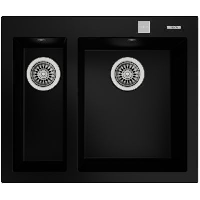 Teka Forsquare 590 TG zlewozmywak 59x50 cm Tegranit czarny 115260019