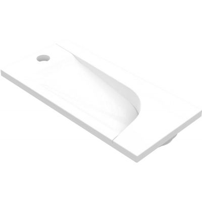 Vayer Boomerang Piccolo umywalka 50x24 cm wpuszczana biała 050.024.006.3-1.0.1.X.0