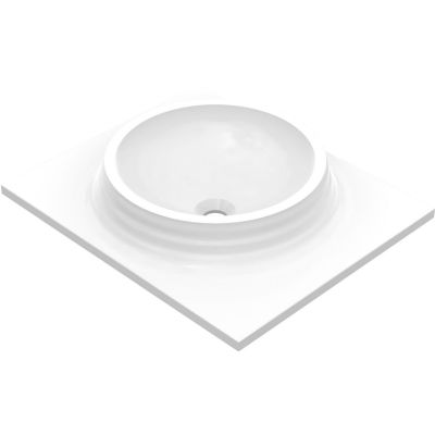 Vayer Boomerang umywalka 60x50 cm wpuszczana prostokątna biała 060.050.012.3-1.0.1.X.0 A