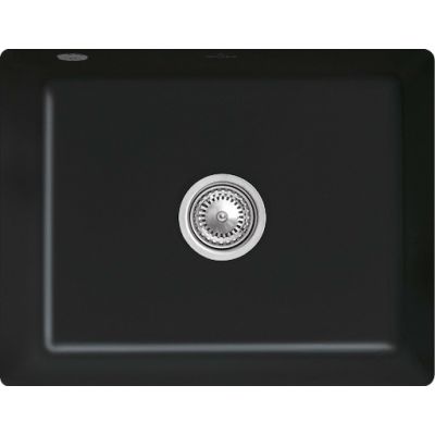 Villeroy & Boch Subway zlewozmywak ceramiczny 49,5x39,5 cm Pure Black 331001R7