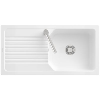 Villeroy & Boch Linara zlewozmywak ceramiczny 100x51 cm biały 338601KG