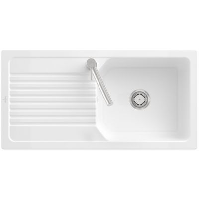 Villeroy & Boch Linara zlewozmywak ceramiczny 100x51 cm biały 338601R1