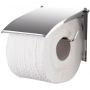 AWD Interior uchwyt na papier toaletowy z pokrywą chrom AWD02091338 zdj.1