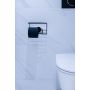 AWD Interior uchwyt na papier toaletowy z półką czarny AWD02091776 zdj.2