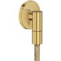 Axor Wall outlet Fine przyłącze kątowe złoty optyczny szczotkowany 36737250 zdj.1