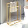 Baltica Design Frode II Gold wieszak na ręczniki 60 cm stojący złoty zdj.3