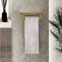 Baltica Design Idar III Gold wieszak na ręcznik 64x9 cm ścienny złoty zdj.3