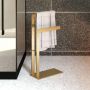 Baltica Design Ove Gold wieszak na ręczniki 40 cm stojący złoty zdj.3