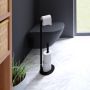 Baltica Design Gerd Plus stojak na papier toaletowy czarny zdj.3