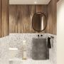 Baltica Design Siv Gold Plus stojak na papier toaletowy złoty zdj.2