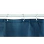 BISK Rist zasłona prysznicowa 200x180 cm granatowa 08379 zdj.2