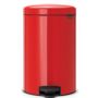 Brabantia NewIcon kosz na śmieci 20 l pedałowy czerwony 111860 zdj.1