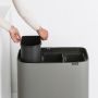 Brabantia Bo Touch Bin pojemnik na odpady 33 l do segregacji szary 127229 zdj.3