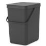 Brabantia Sort & Go kosz na śmieci 25 l szary 129940 zdj.2