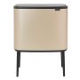 Brabantia Bo Touch Bin pojemnik na odpady 34 l do segregacji złoty 304620 zdj.1