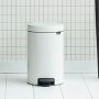 Brabantia NewIcon kosz na śmieci 12 l pedałowy biały 111969 zdj.4
