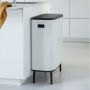 Brabantia Bo Touch Bin Hi pojemnik na odpady 60 l do segregacji biały 130601 zdj.5