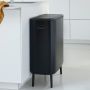 Brabantia Bo Touch Bin Hi pojemnik na odpady 60 l do segregacji czarny mat 130625 zdj.5