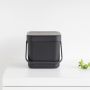 Brabantia Sort & Go kosz na śmieci 6 l szary 109720 zdj.5