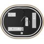 Comad Apollo 2 lustro 70x90 cm owalne z oświetleniem złoty LUSTRO APOLLO 2 900X700 zdj.5