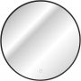 Comad Luna lustro 80 cm okrągłe z oświetleniem czarny LUSTRO LUNA 80 zdj.1